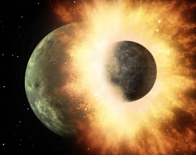 Huge Fragments Of An Alien Planet Theia Could Be Buried Deep Inside The Earth