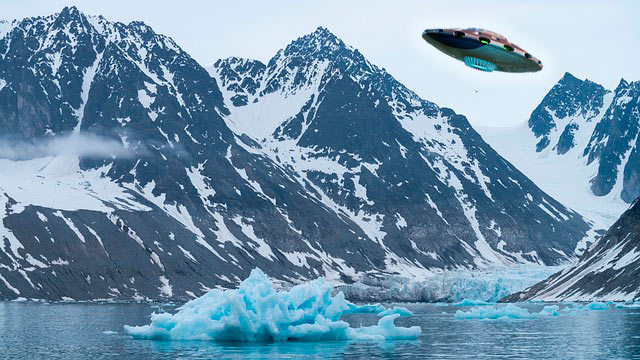 A UFO With “Soviet Symbols” Engraved On It Was Found In Svalbard