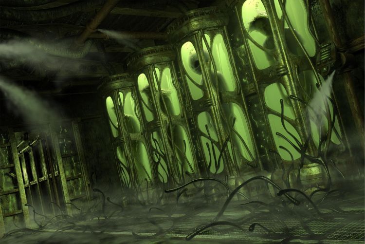 Alien Remains In The Dungeons Below US Capitol To His Cousin