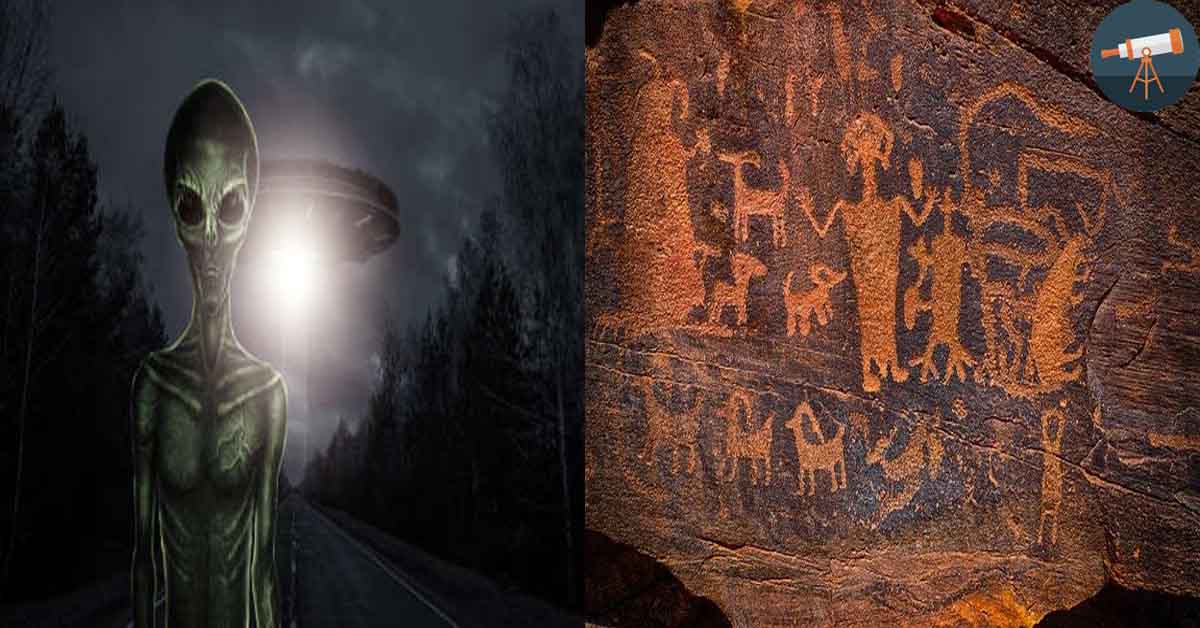 The American Indian Story About Green Creatures That Fell From Sky In A Ship