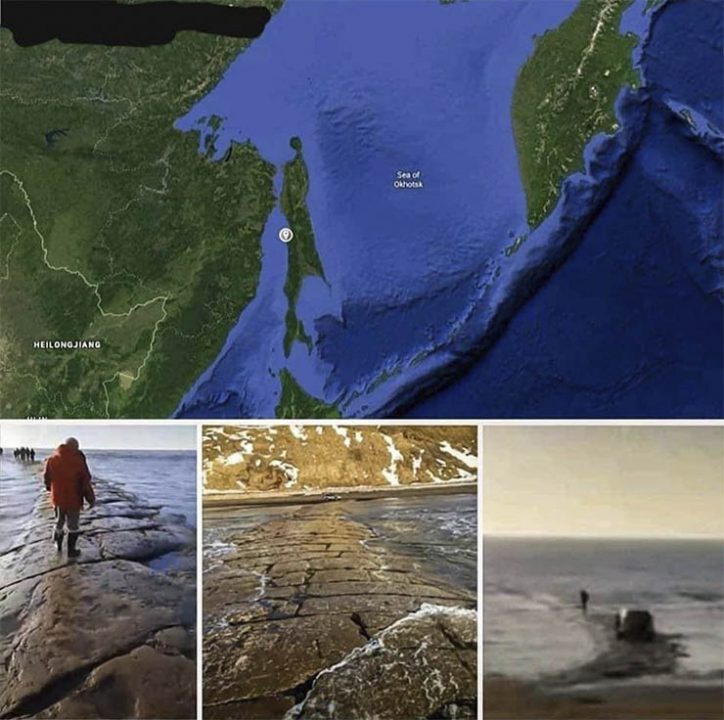A Mysterious Stone Path Has Risen From Under The Pacific Ocean 1 A Mysterious Stone Path Has Risen From Under The Pacific Ocean