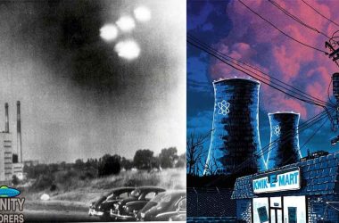 Nuclear power plant UFOs