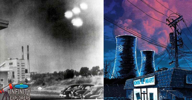 Nuclear power plant UFOs