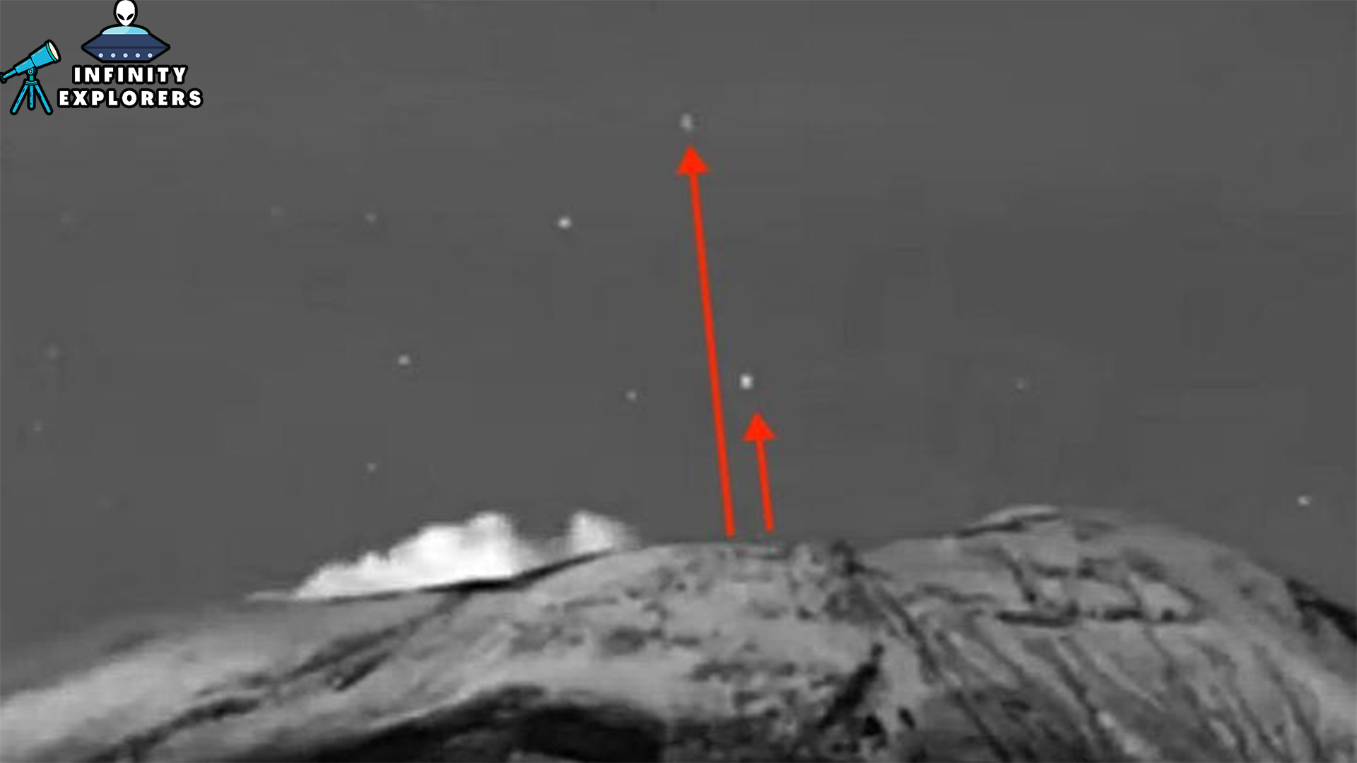 Two UFOs Caught Emerging From Popocatepetl Volcano, Mexico