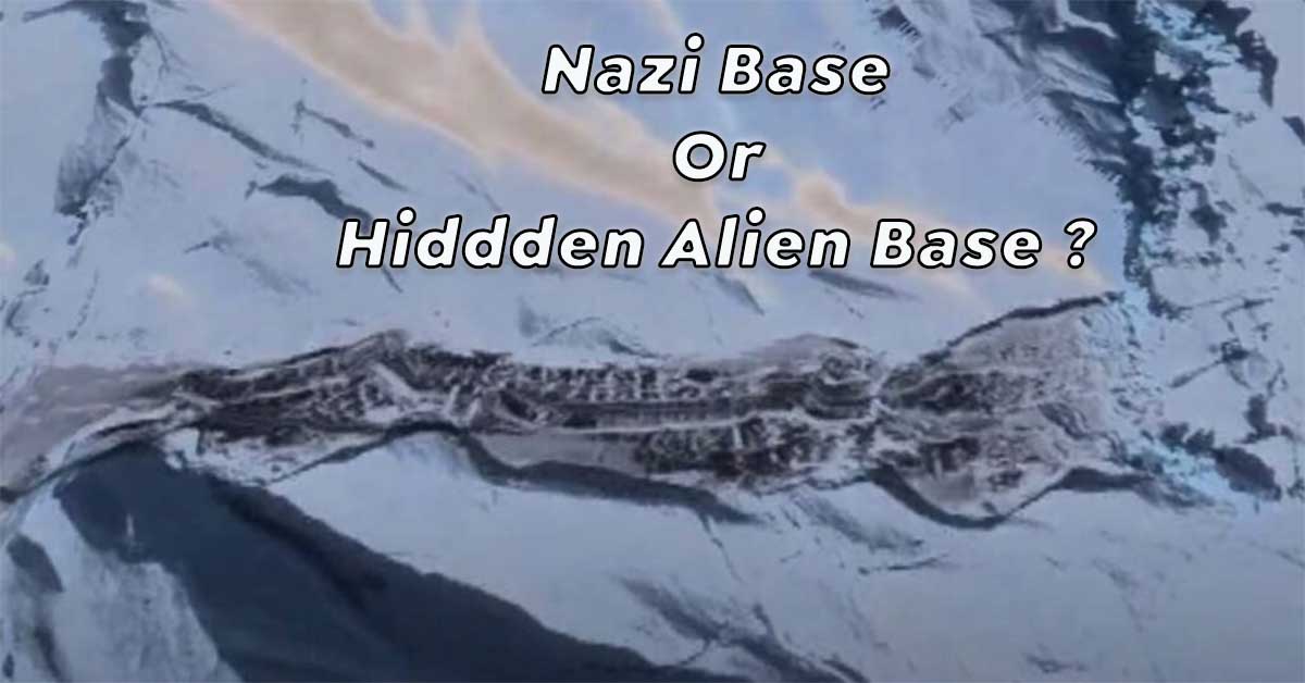 Google Earth Shows Remains Of A Mysterious Base In Antarctica