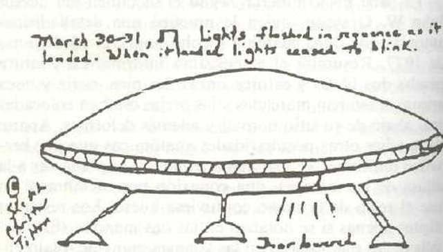 Drawing Of Aliens And UFOs By Christa Tilton