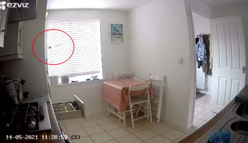 Home Security Camera Records Terrifying Paranormal Activity