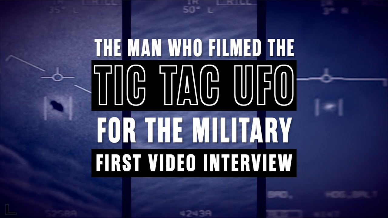 The Man Who Recorded the Tic Tac UFO Spoke On Camera For The First Time