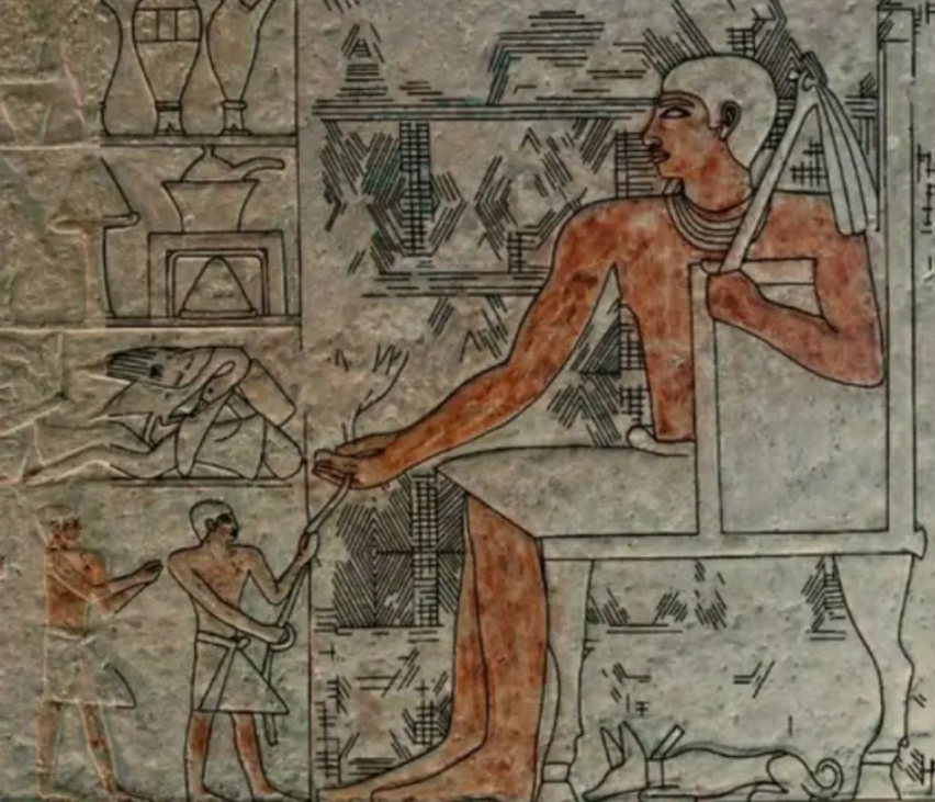 Ancient Mural Paintings Of Nubian Pyramids