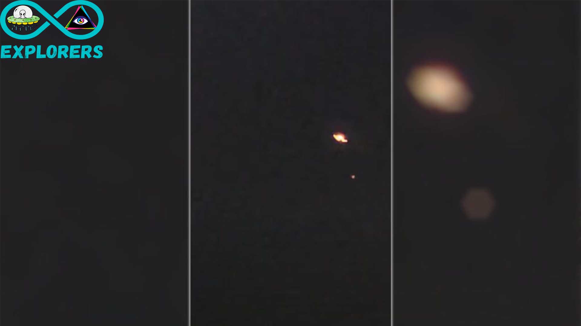 Strange Glowing UFO Deploying Small Objects Recorded Over Brazil