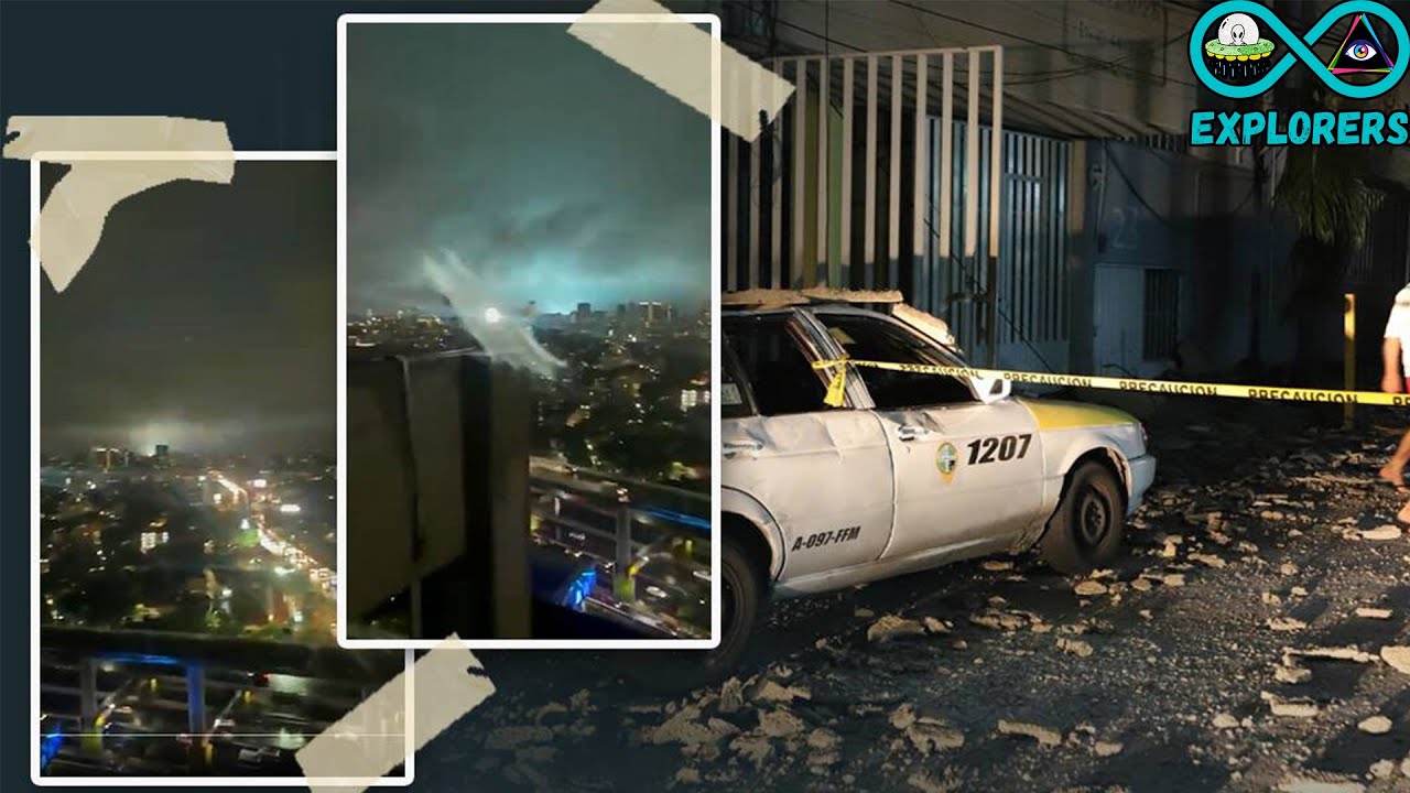 Mysterious Lights Seen In Sky Over Mexico After An Earthquake Of 6.9 Magnitude
