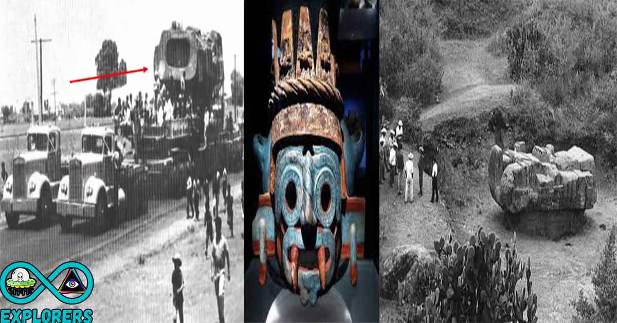 The Aztec God Tláloc And His Mysterious Spaceship Shaped Monument