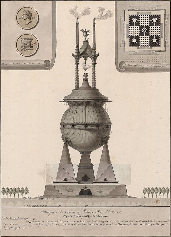 The Enigmatic UFO Shaped Tomb Of Lars Porsena: 60 Meters Taller Than The Great Pyramid? 3 UFO Shaped Tomb Of Lars Porsena