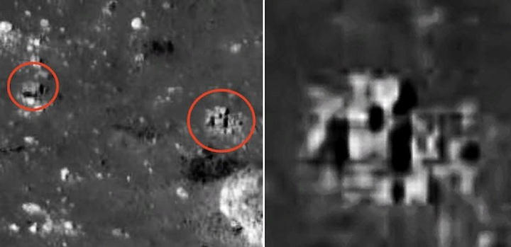 Karl Wolfe Alien Structures On The Moon