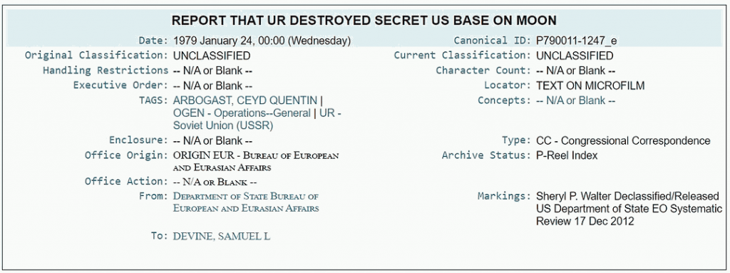 Soviet Union Destroy A Secret US base On The Moon