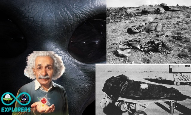 Einstein’s Visit To Roswell And His Study on Aliens And UFO