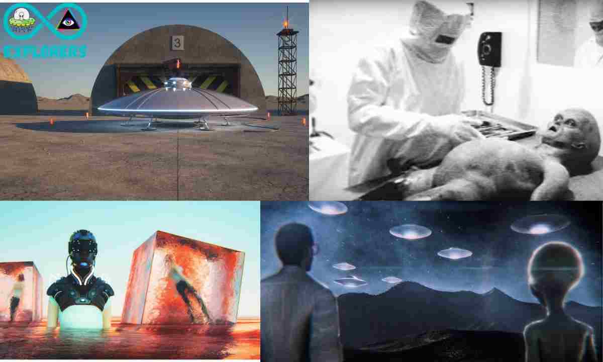 The Secret Hangar 18: UFO and Alien Bodies In A Secret U.S Air Force Base