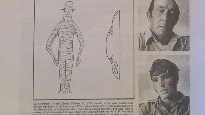 The Alien Encounter Of Police Chief Greenhaw: Managed To Photograph The Alien Being 8 pascagoula case