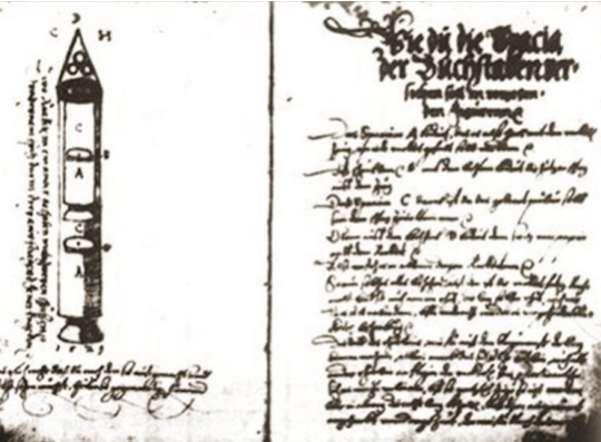 The Sibiu Manuscript: Technology Of Space Rockets Mentioned In A 500-Year-Old Text 