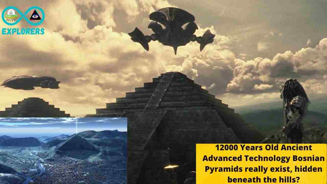 12000 Years Old Ancient Advanced Technology Bosnian Pyramids really exist, hidden beneath the hills?