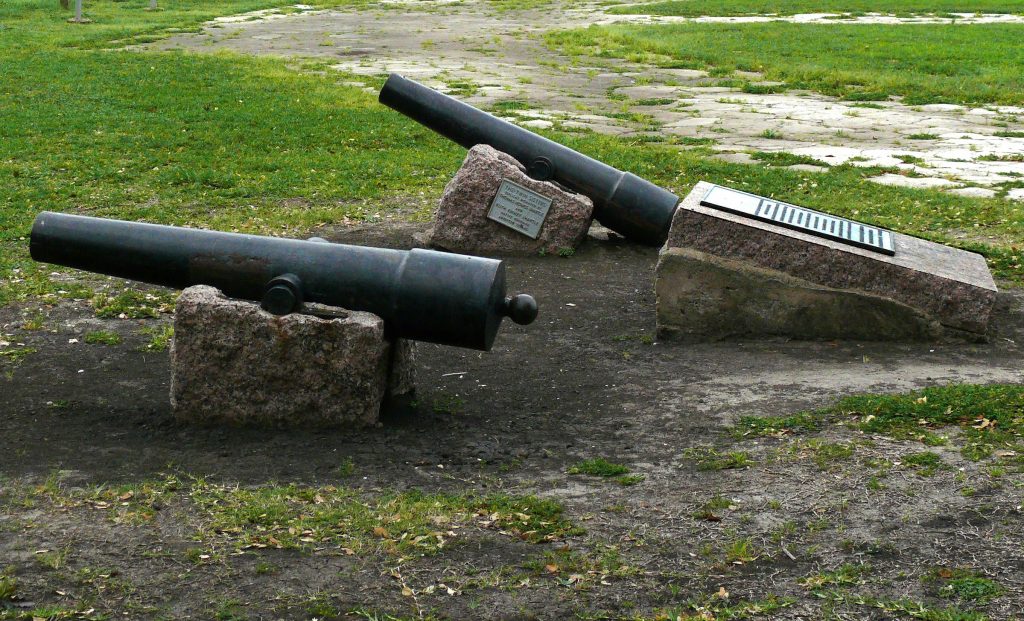 The Lost Human History: 97% Of Human History Is Lost 19 The Twin Sisters cannons
