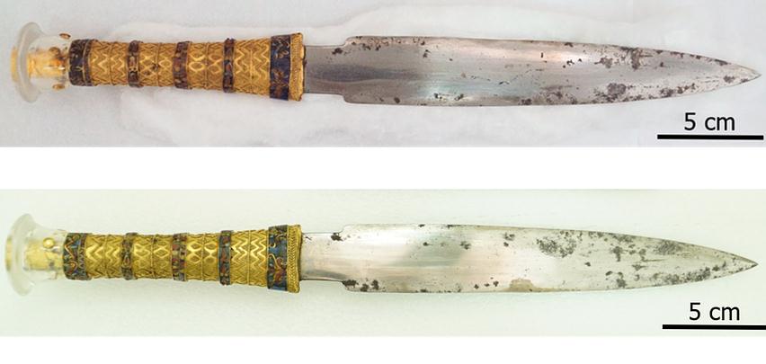 The Origin Of Tutankhamun's Dagger Finally Revealed 1 The Two Sides Of Tutankhamun's Dagger
