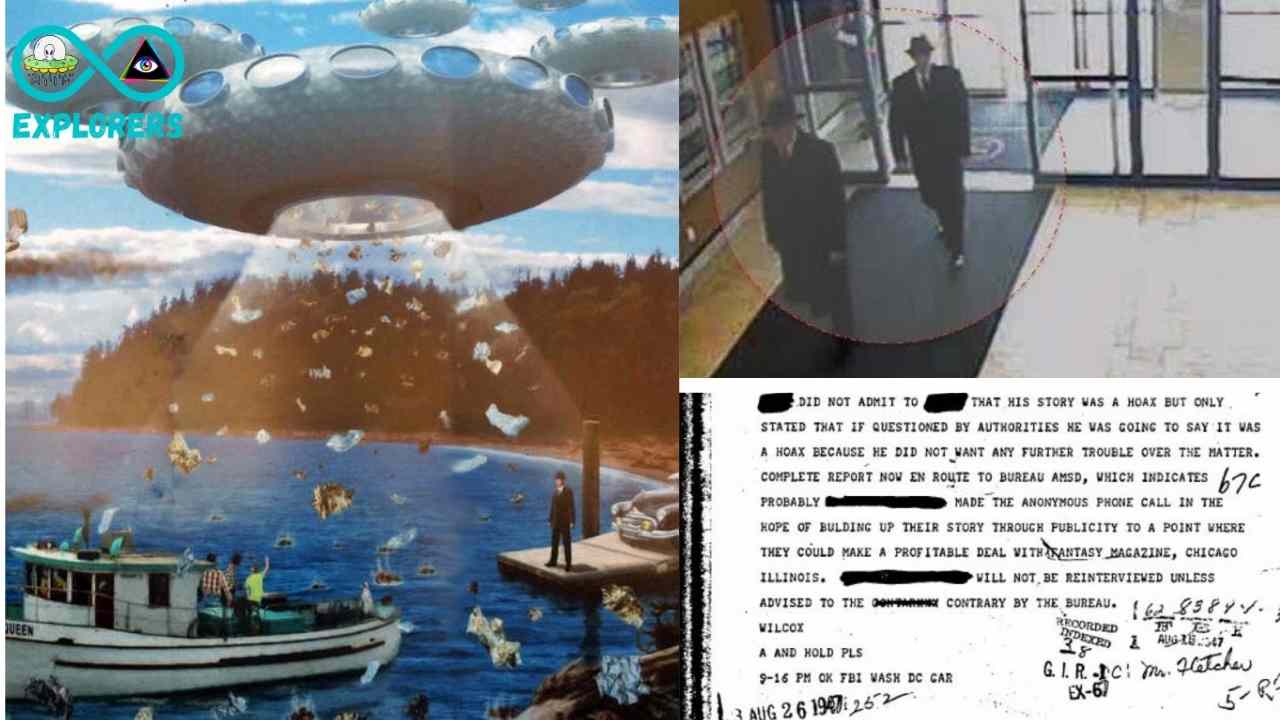 UFO Sightings And The Men In Black: Donut Shaped UFO, The FBI, and Dark-Suited Strangers