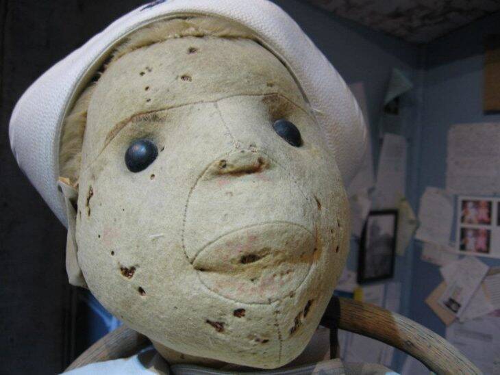 Worn Out Face Of Robert The Doll