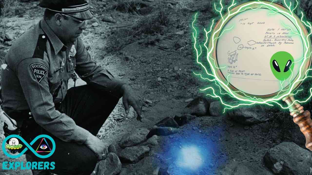 Lonnie Zamora UFO Incident: A Police Officer, Blue Flames, UFO Landing & Small Humanoid Beings