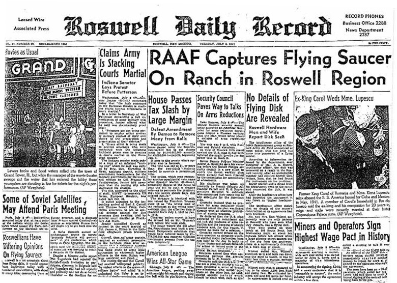 The Alien Encounter Of George Adamski: An Alien Named Orthon From Planet Venus And Photograph Of A UFO 2 Roswell UFO Crash