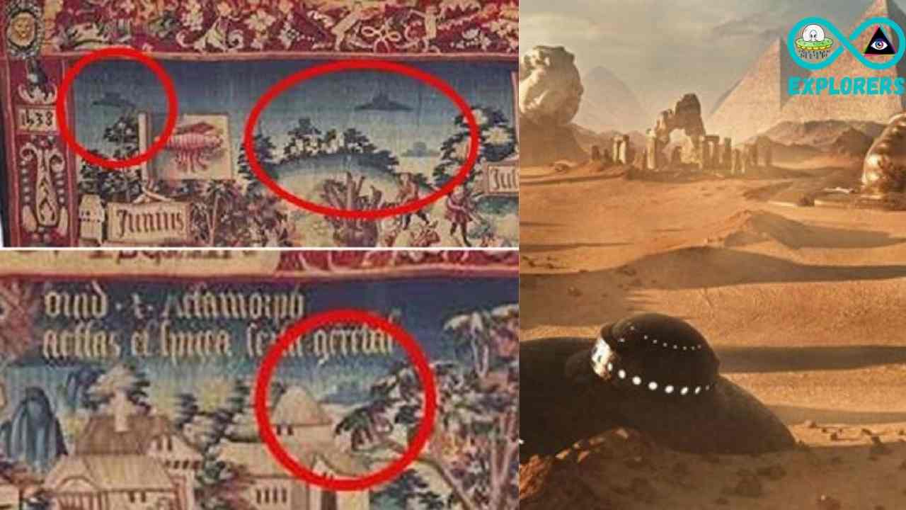 The Triumph of Summer Tapestry: Four UFOs Depicted In A 1538 Tapestry