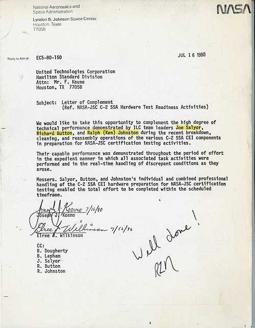 Dr. Ken Johnston shared a document on his Facebook page where he stated that he was the substitute for the NASA Astronauts during the testing of the Lunar Module, better known as LTA-8 in Vacuum Chamber “B” at the Johnson Space Center.