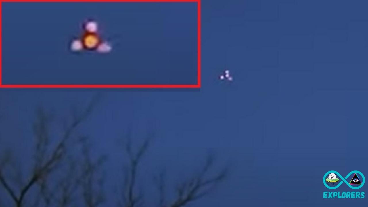Strange Triangular UFO Recorded Flying Over Ontario, Canada: Govt. Secret Plane TR-3B?