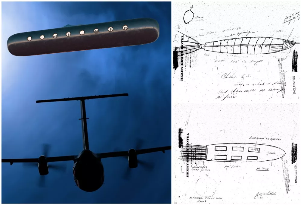 In 1948 two pilots, Chiles & Whitted claimed to have been present in an extraordinary UFO encounter