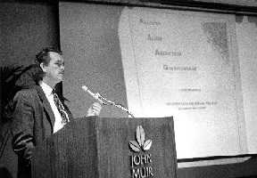 Former CIA Agent Derrel Sims: Admits To Possess Alien Implants Found Inside Alien Abduction Victims 2 Derrel Sims at an American Medical Association conference at John Muir Medical Center in the California Bay Area in 1994