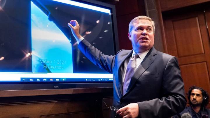 Scott Bray During The Hearing On UAPs