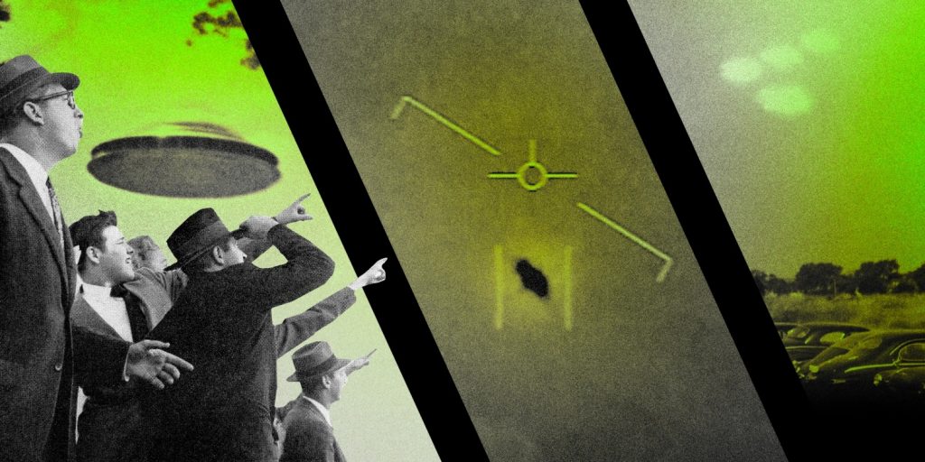 Ex-Navy Officer Milton William Cooper Revealed Baffling Details Associated With Aliens 1 A Group of Officers spotting a UFO (Milton William Cooper)