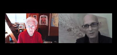 The Alien Attack On Val Johnson: Remote Viewer Finds 100,000-Year-Old Alien Object Attacked Minnesota Deputy 3 Remote viewer Buddy Bolton (right) conducts an interview with Russell Targ. Source: YouTube/ALIEN PROTOCOLS