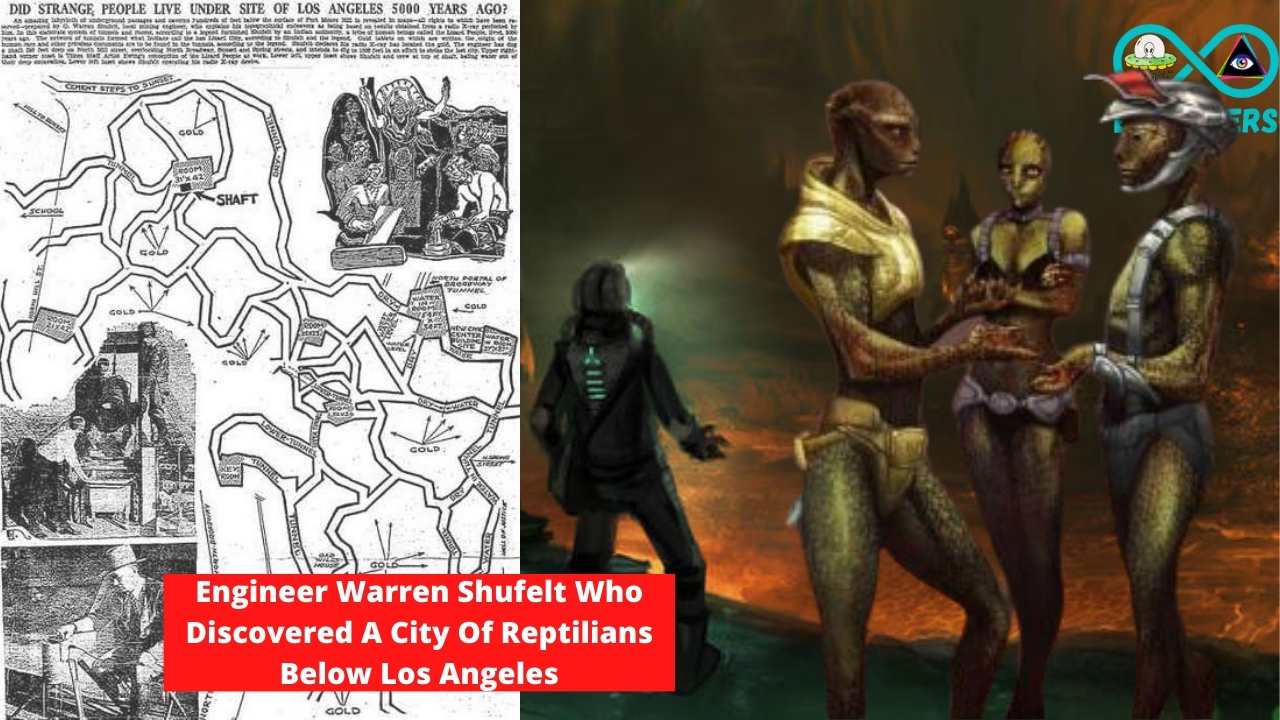 Engineer Warren Shufelt Who Discovered A City Of Reptilians Below Los Angeles