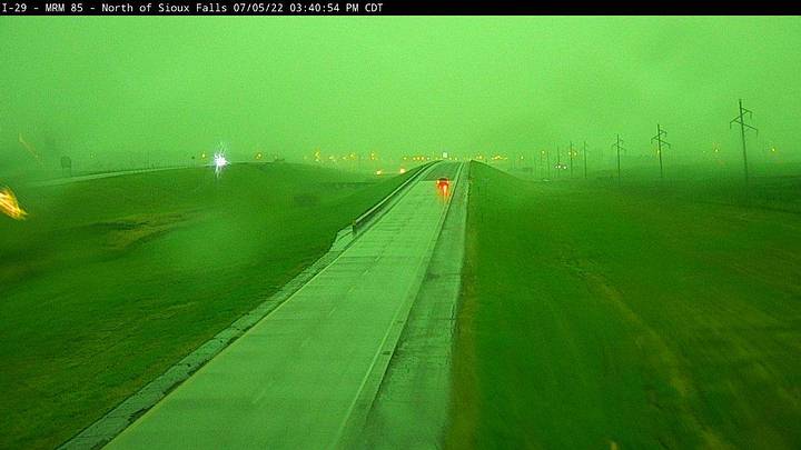 Strange Storm Caused Creepy Green Sky In Sioux Falls, South Dakota