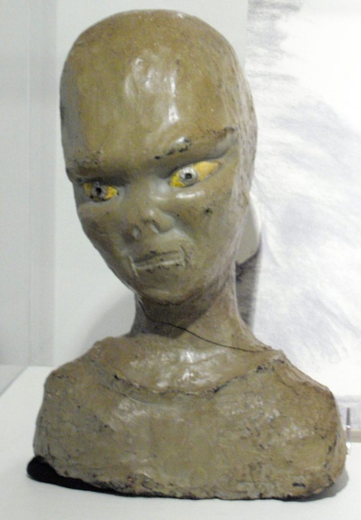 Reconstruction of the appearance of the Gray aliens seen by Betty Hill.
