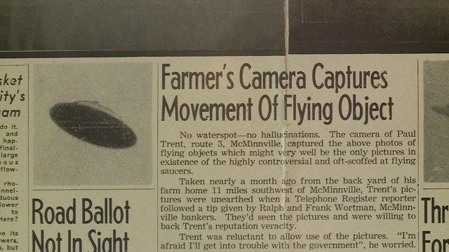 A copy of the Telephone Register from June 8, 1950 on display at McMenamins Hotel Oregon in McMinnville. (KOIN) 
