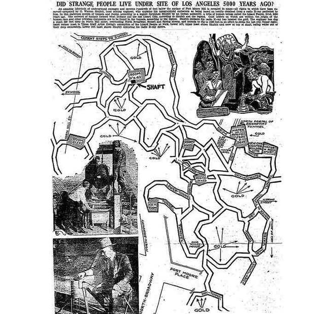 Warren Shufelt Discovered A City Of Reptilians Below Los Angeles Using A Mysterious Device In 1933