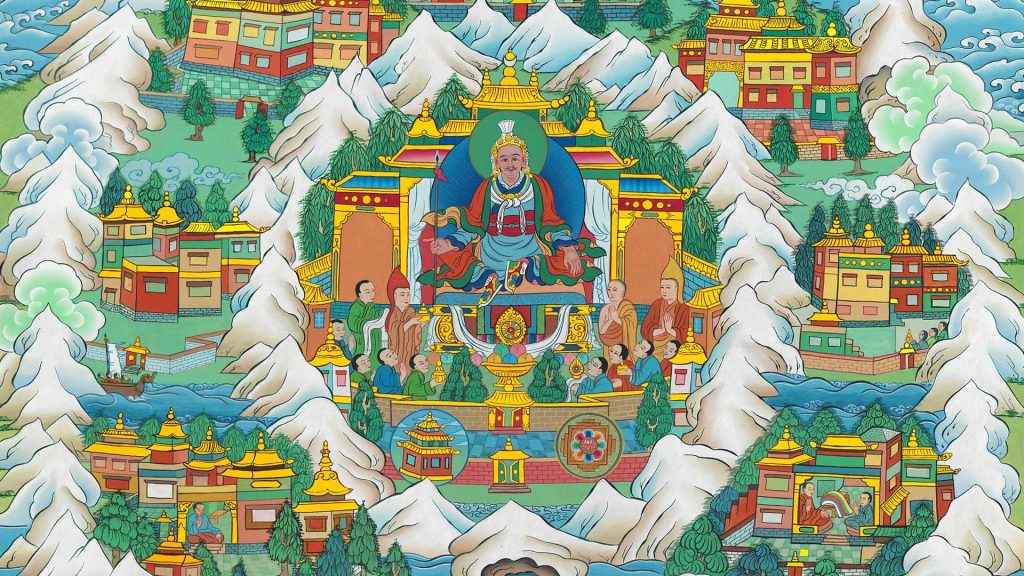 The City of Shambhala as per the Tibetan Culture 