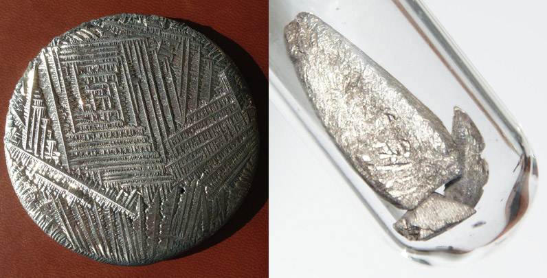 Rare Metals Used In Spacecrafts Found Buried Near The Skinwalker Ranch 2 Tellurium (left) and Europium.