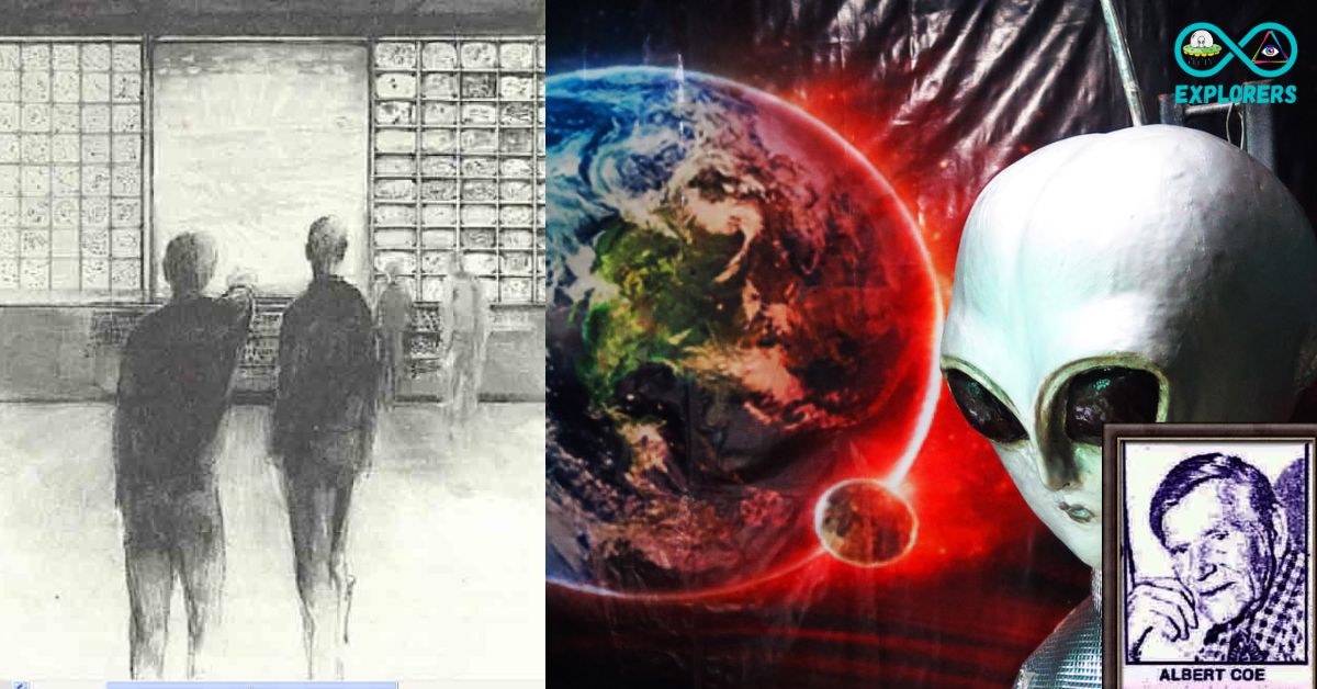 The Encounter Of Albert Coe With An Alien Named Zret From Planet Norca