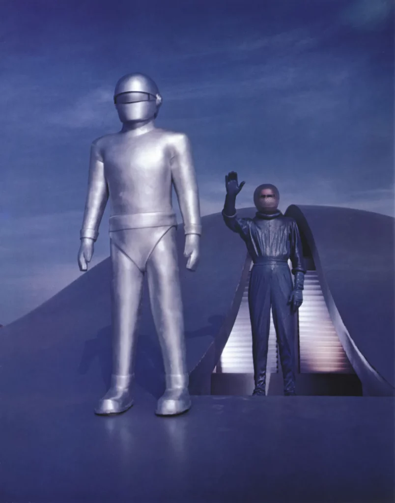 The Mysterious Disappearance Of Hunrath And Wikinson After Alien Encounter 6 Klaatu, from the 20th Century Fox movie, The Day the Earth Stood Still.