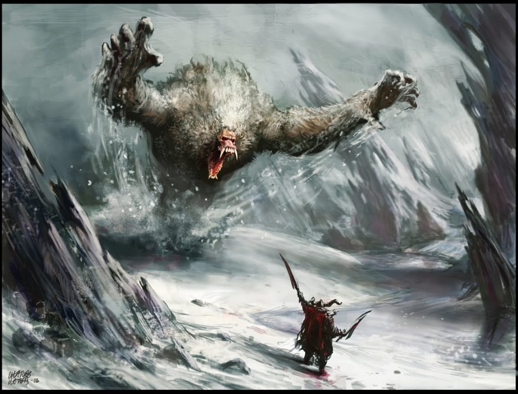 The Nyalmo - Giant Yeti Creatures That Live High Up In The Himalayas