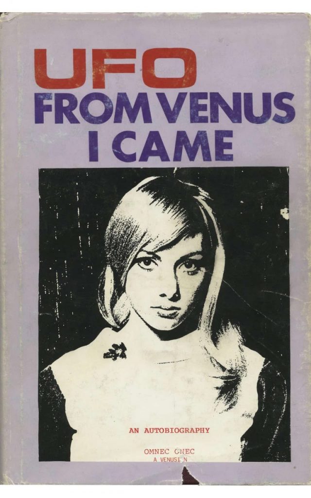 Omnec Onec's autobiography, "From Venus I Came"