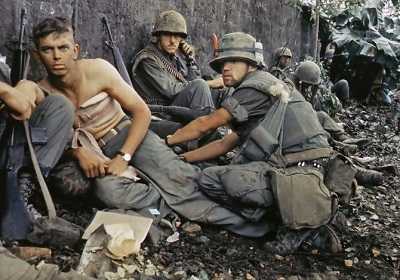 Soldiers injured during Vietnam war
